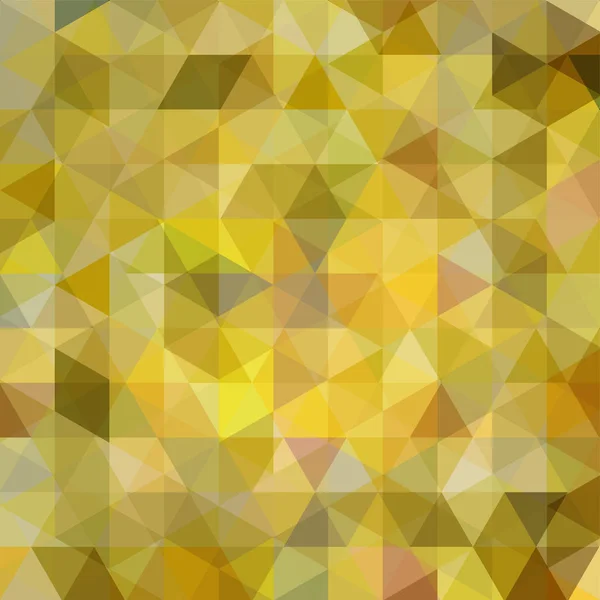 Геометрический узор, векторный фон треугольников в желтых тонах. Рисунок иллюстрации — стоковый вектор
