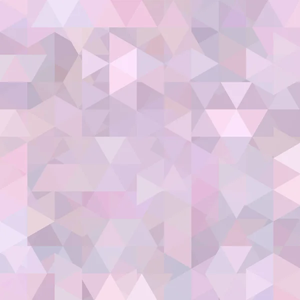Achtergrond gemaakt van pastelroze driehoeken. Vierkante samenstelling met geometrische vormen. Eps 10 — Stockvector
