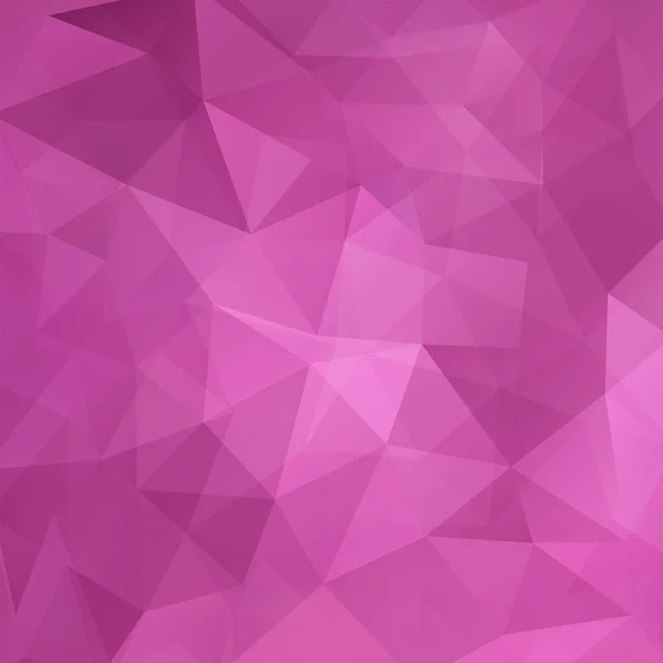 Fond vectoriel polygonal abstrait. Illustration vectorielle géométrique rose. Modèle de conception créative. — Image vectorielle