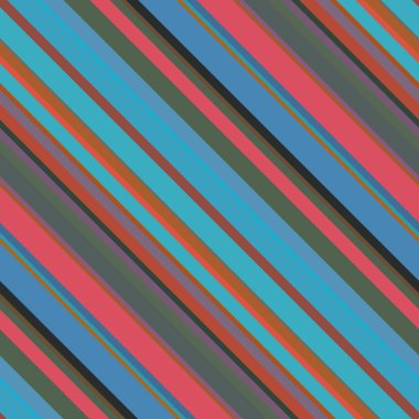 Mavi, kırmızı tripes, vektör çizim ile sorunsuz arka plan