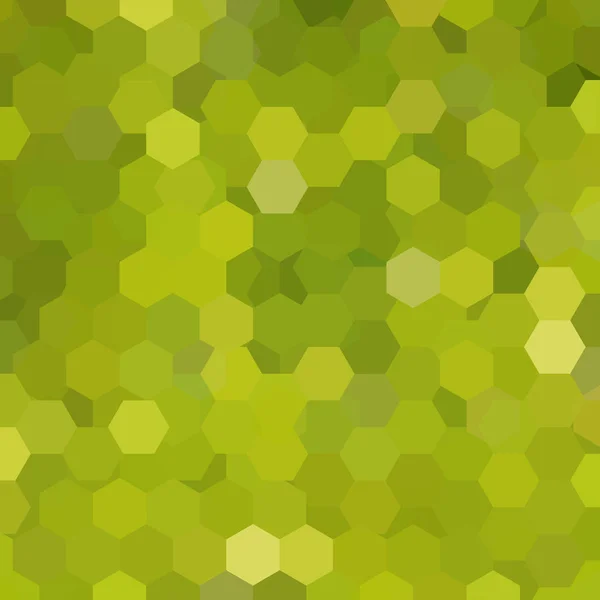 Absztrakt Hatszög Vektor Háttér Zöld Geometriai Vektor Illusztráció Kreatív Tervezési — Stock Vector
