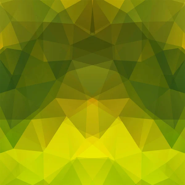 Abstraktní Polygonální Vektorové Pozadí Zelená Geometrická Vektorová Ilustrace Šablona Kreativního — Stockový vektor