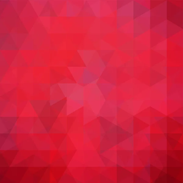 Fondo Rojo Estilo Geométrico Abstracto Fondo Negocio Rojo Ilustración Vectorial — Vector de stock