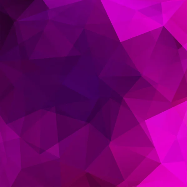 Background of purple geometric shapes. Pink mosaic pattern. Vector EPS 10. Vector illustration — Stock Vector