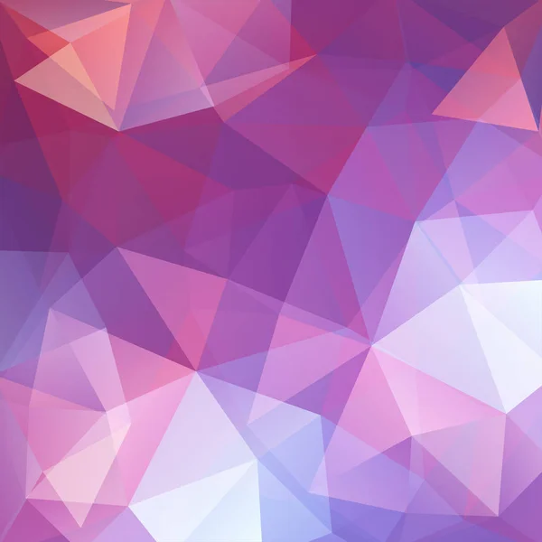 ピンクの抽象的な幾何学的なスタイルの背景。ベクトル図 — ストックベクタ
