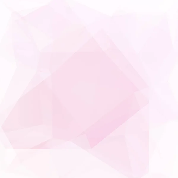 Fondo de formas geométricas. Patrón de mosaico rosa pastel. Vector EPS 10. Ilustración vectorial — Vector de stock