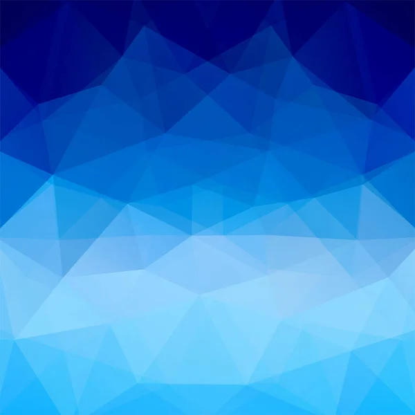 Голубой многоугольный векторный фон. Может быть использован в оформлении обложки, дизайне книги, фона веб-сайта. Векторная иллюстрация — стоковый вектор