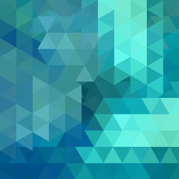Fundo Feito Triângulos Azuis Composição Quadrada Com Formas Geométricas Eps — Vetor de Stock