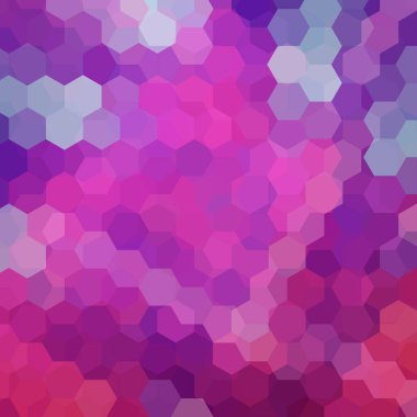 Pembe geometrik şekillerin arka planı. Mozaik model. Vektör EPS 10. Vektör illüstrasyonu