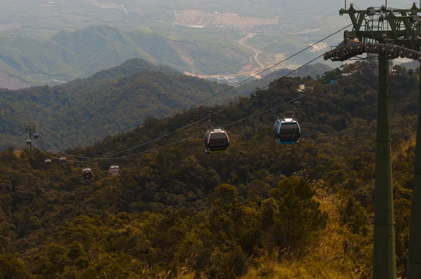 Die längste Seilbahn der Welt — Stockfoto