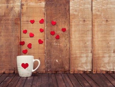 Sevgililer kupa yürekleri