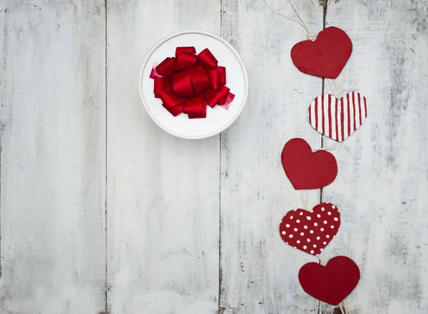 Aftelkalender voor Valentijnsdag decoratie — Stockfoto