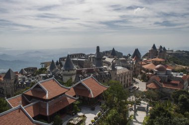 Bana hills Vietnam köyde Fransız