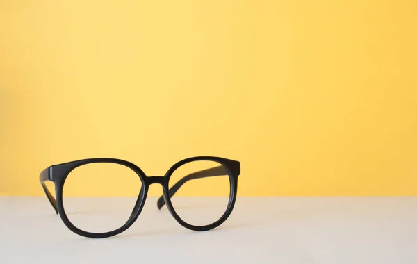 Black glasses frame — Stock Photo, Image