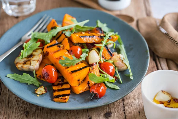 Grilled Butternut squash salad — Stock Photo, Image