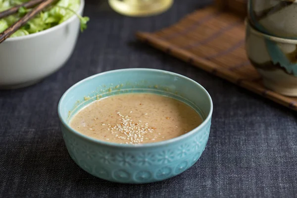 Ensalada de sésamo aderezo —  Fotos de Stock