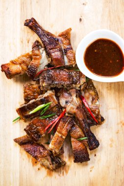 Tay kavrulmuş tavuk stil