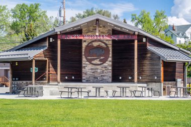 Buffalo, Wyoming 'de önemli bir açık uzay parkı.