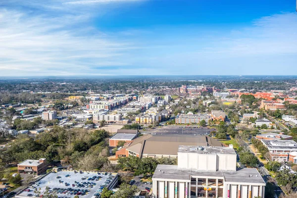 Vista da cidade de dentro da antiga capital de Tallahassee, Flórida — Fotografia de Stock