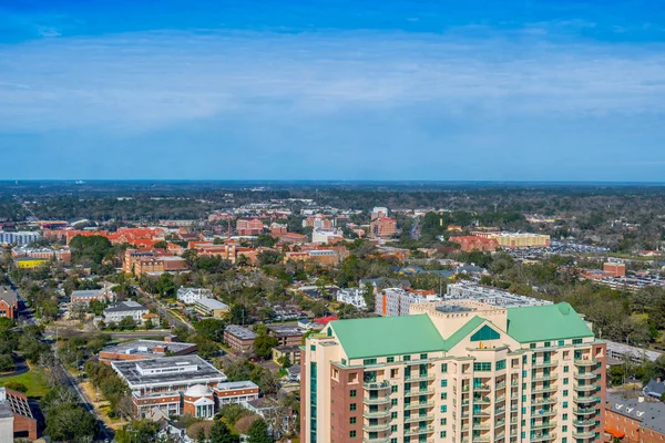 City view from inside the old capital of Tallahassee, Florida — 스톡 사진