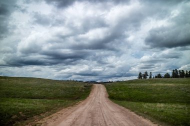 Güney Dakota, Custer Eyalet Parkı 'nın aşağısında.