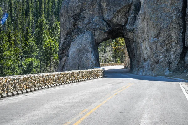 Hood Tunnel in Black Hills National Forest, South Dakota