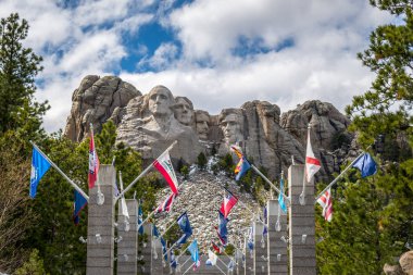 Rushmore Dağı, SD, ABD - 24 Mayıs 2019: Grand View Terrace