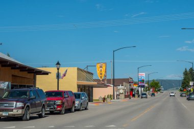 White Sülphur Springs, MT, ABD - 17 Temmuz 2019: The Mint Cafe and Bar