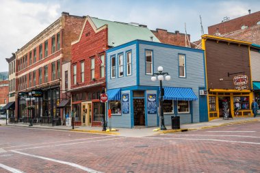 Deadwood, SD, ABD - 30 Mayıs 2019: Altına hücum tarihiyle tanınan şehir