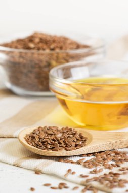 Keten tohumu, keten tohumu ve keten tohumu yağı.