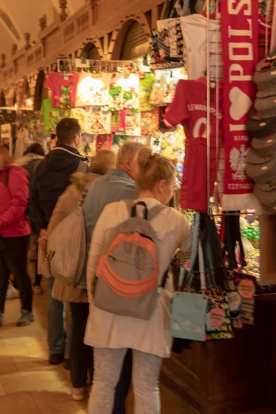 Kraków, Małopolskie, Polska 30.05.2019 Centrum miasta K — Zdjęcie stockowe