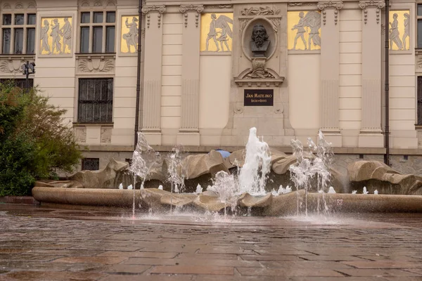 Kraków, Małopolskie, Polska 30.05.2019 Centrum miasta K — Zdjęcie stockowe