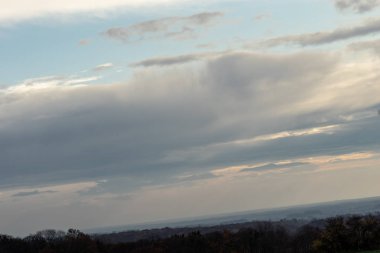 St. Anna 's Falls dağının manzarası.