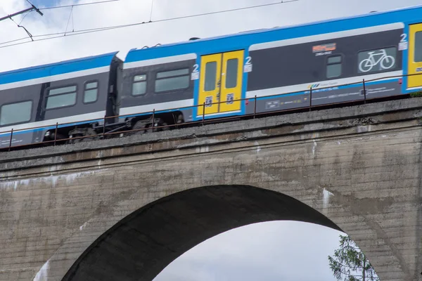 Viaduto Ferroviário, Wisélia Gélix bce. Paisagem — Fotografia de Stock