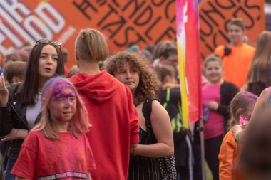 Zabrze, Polonya 19 Mayıs 2019 Zabrze renk festivali