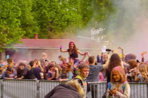 Zabrze, Polen 19 maj 2019 Zabrze färgfestival — Stockfoto