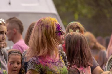 Zabrze, Polonya 19 Mayıs 2019 Zabrze renk festivali