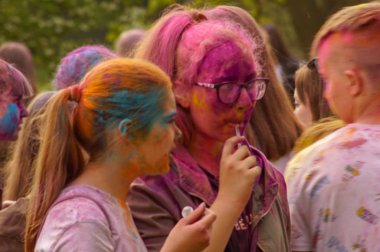 Zabrze, Polonya 19 Mayıs 2019 Zabrze renk festivali