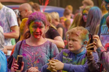 Zabrze, Polonya 19 Mayıs 2019 Zabrze renk festivali
