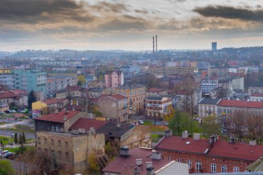 Bdzin Polonya 3 Kasım 2019 Şato Bedzin ve Peyzaj şato. 