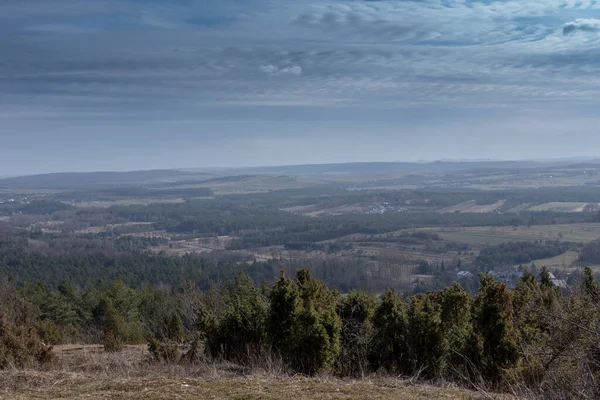 Gora Zborow Berkowa Gra Een Rotsachtige Heuvel Het Dorp Podlesice — Stockfoto