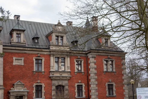 Plawniowice Poland March 2020 Palace Park Complex Plawniowice Park — Stockfoto