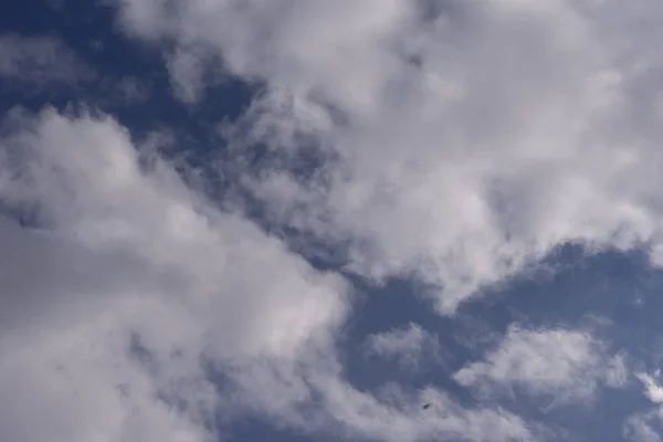 Hintergrund Von Blauem Himmel Und Weißen Wolken Himmel — Stockfoto