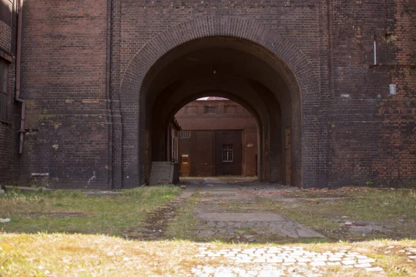 Szombierki Heat Power Plant Німецька Kraftwerk Oberschlesien Kraftwerk Bobrek — стокове фото