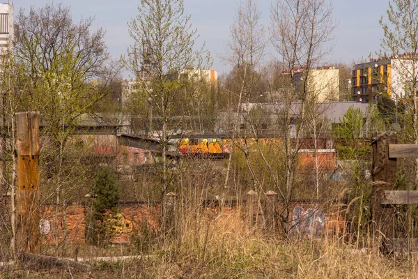 Elektrownia Szombierki Niem Kraftwerk Oberschlesien Kraftwerk Bobrek — Zdjęcie stockowe