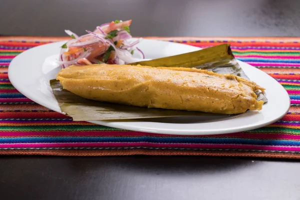 Perulu gıda: tamale, tamales