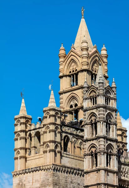 De kathedraal van Palermo in Palermo, Sicilië — Stockfoto