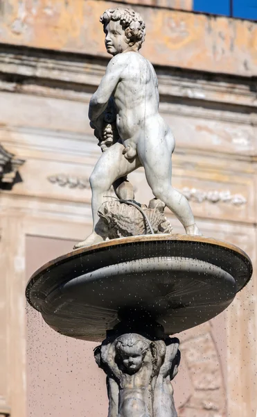 Pretoria fontein in palermo, Sicilië — Stockfoto