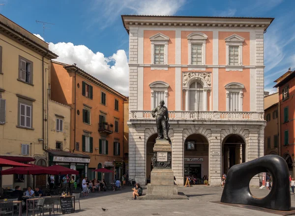 Via Garibaldi, Pisa, İtalya — Stok fotoğraf