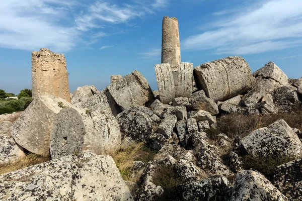 Ruines du Temple G à Selinunte, Sicile — Photo